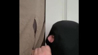 6’4″ alpha male tells me I’m lucky to suck his cock then pisses in my throat onlyfans gloryholefun1