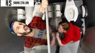Muscled Hunk Takes A Big Cock To The Ass At Glory Hole – Raging Stallion