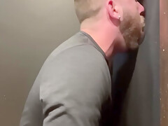 Swallowing Str8 Black Cock In My Gloryhole In Miami