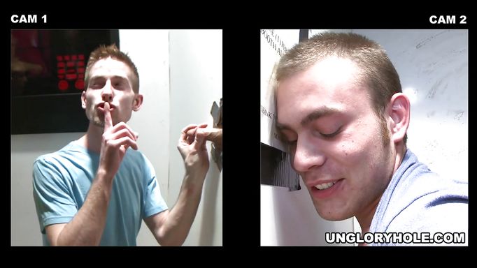 Blonde Slut Tricked A Guy Into A Gay Blowjob