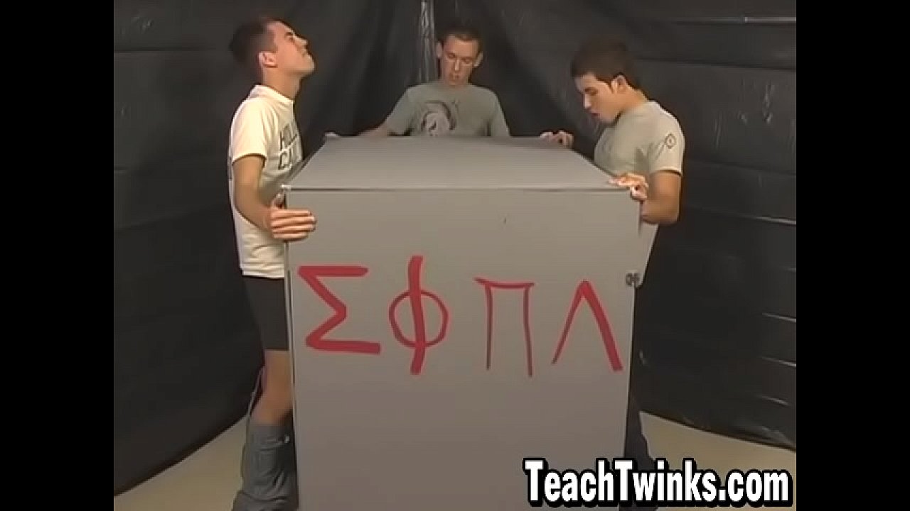Sweet twink blowing chubby dicks in glory hole for fun times