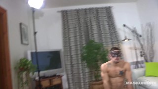 Maskurbate – Fit & Tatted Hunk Fucks Various Sex Toys To Orgasm