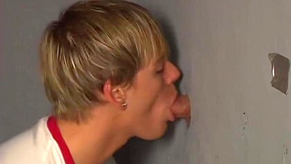 Sexy Youngster Is Sucking A Huge Dick In The Local G