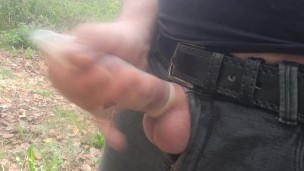 I found stranger used condoms in forest  and jerk off in them, episode 2