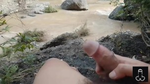 ASIAN FILIPINO OUTDOOR NATURE HANDJOB [PART 2]