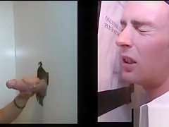 Gay gloryhole for straight guy who think they get normal blowjob