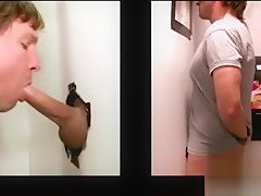 Straight guy duped into gay suckoff at gloryhole