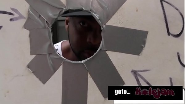 Bearded Boyfriend Sucking off a big gay dicks in a Gloryhole… HoleJam com