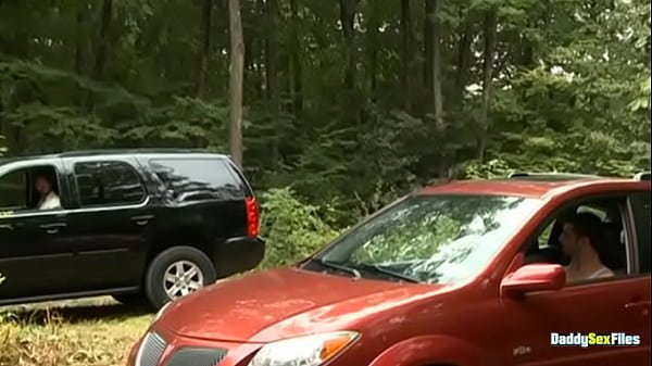 Cruising Park Fuck With Lustful Trio