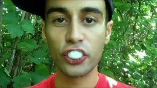 Solo long cum play in mouth – 3 strangers loads chewed till cumfoam and swallowed